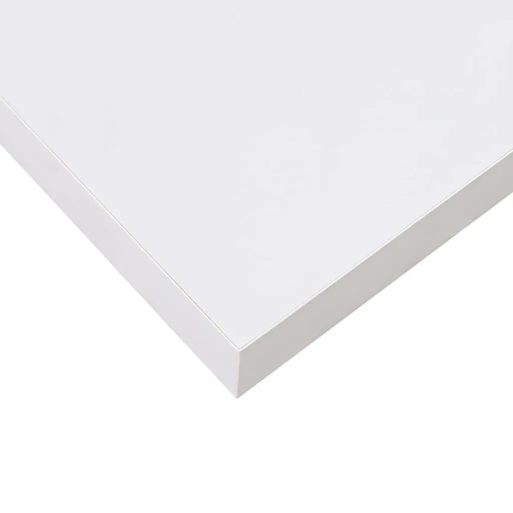 Floating Wall Shelves Home Decor Storage High Gloss White 50 x 23.5 x 3.8 cm 2 Piece