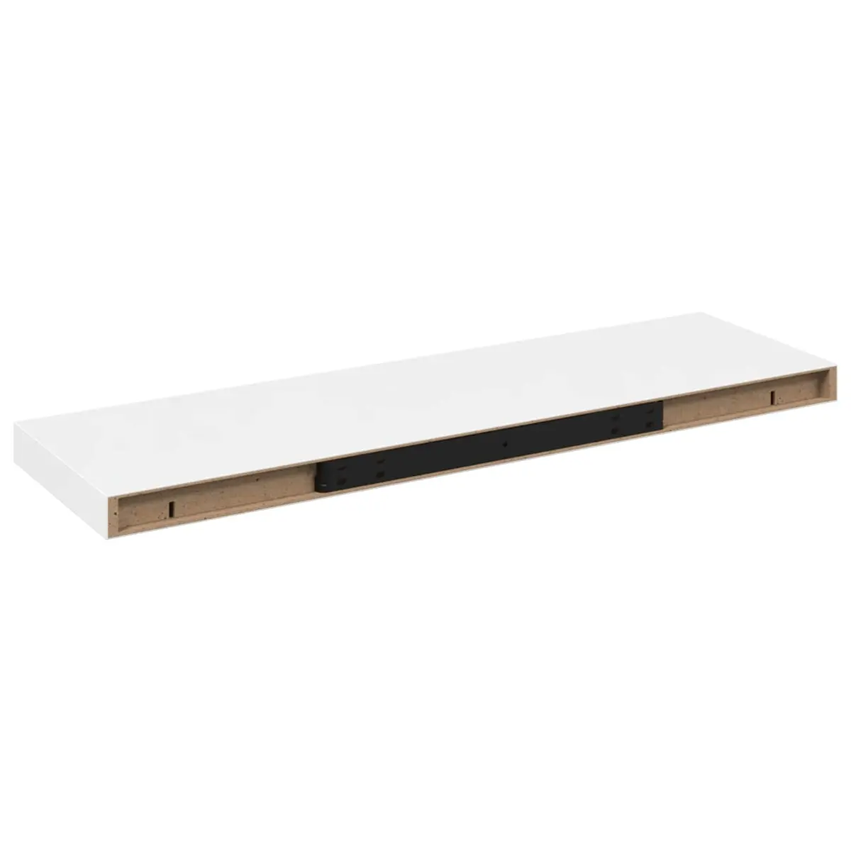 Floating Wall Shelf for Home Decor 80 x 23.5 x 3.8 cm White
