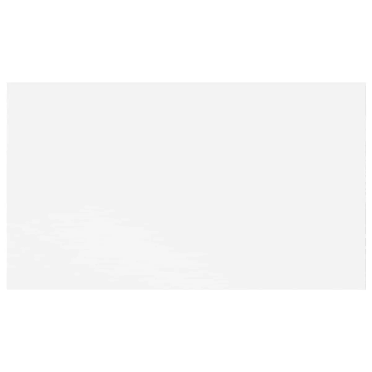Floating Wall Shelves Set of 2 Home Decor White 40 x 23.5 x 3.8 cm