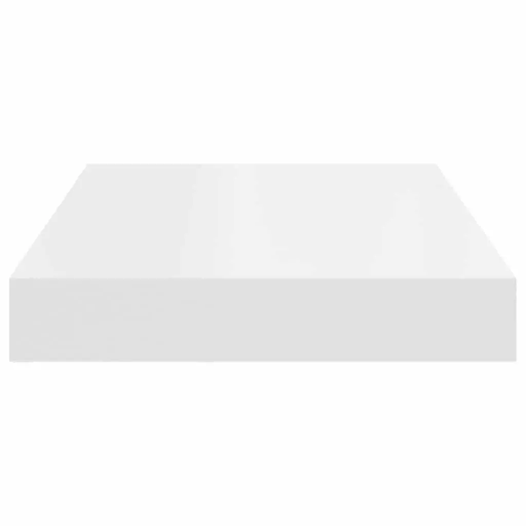 Floating Wall Shelves Set 4 Piece Home Decor White Display Storage Ledges