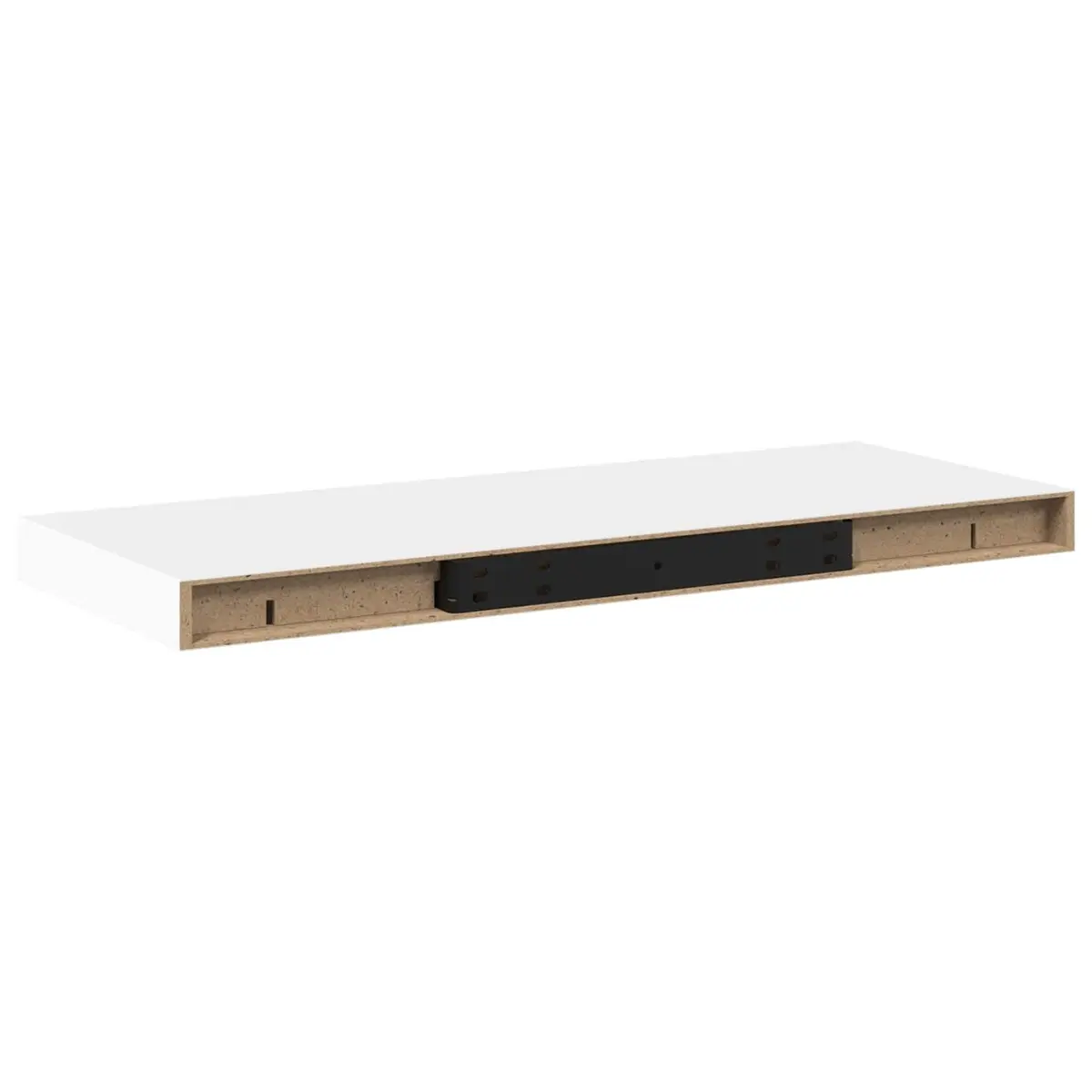 White Floating Wall Shelf