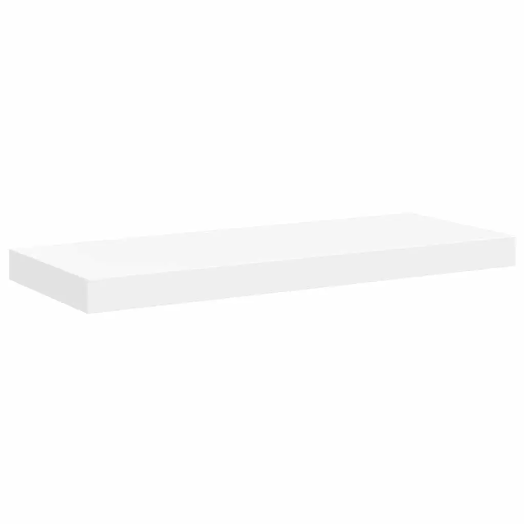 White Floating Wall Shelf