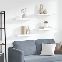 Floating Wall Shelves Set of 4 - Dimensions and Specs
