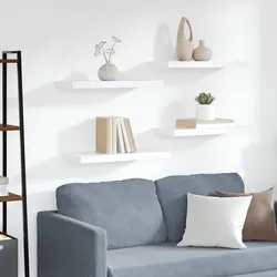 Floating Wall Shelves Set of 4 - Dimensions and Specs