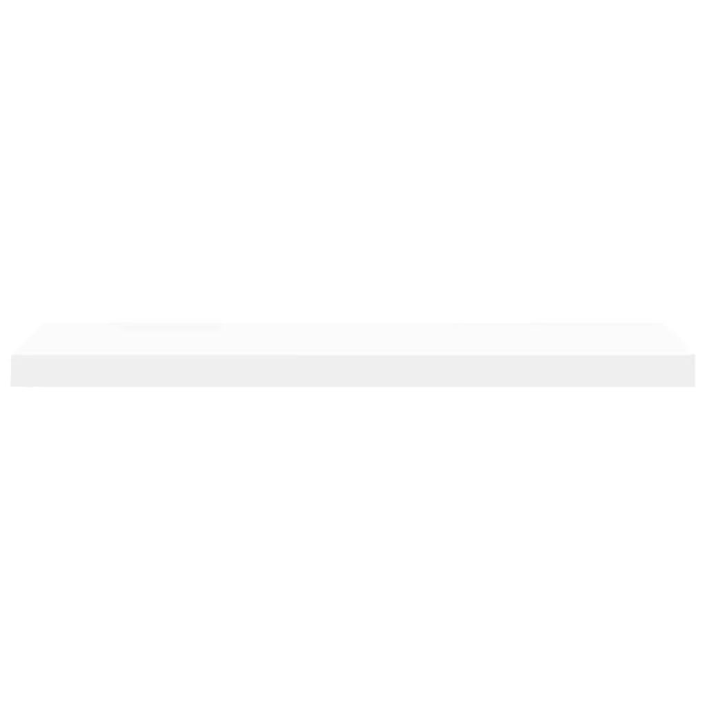 Floating Wall Shelves, 80x23.5x3.8 cm, 2 Pieces White