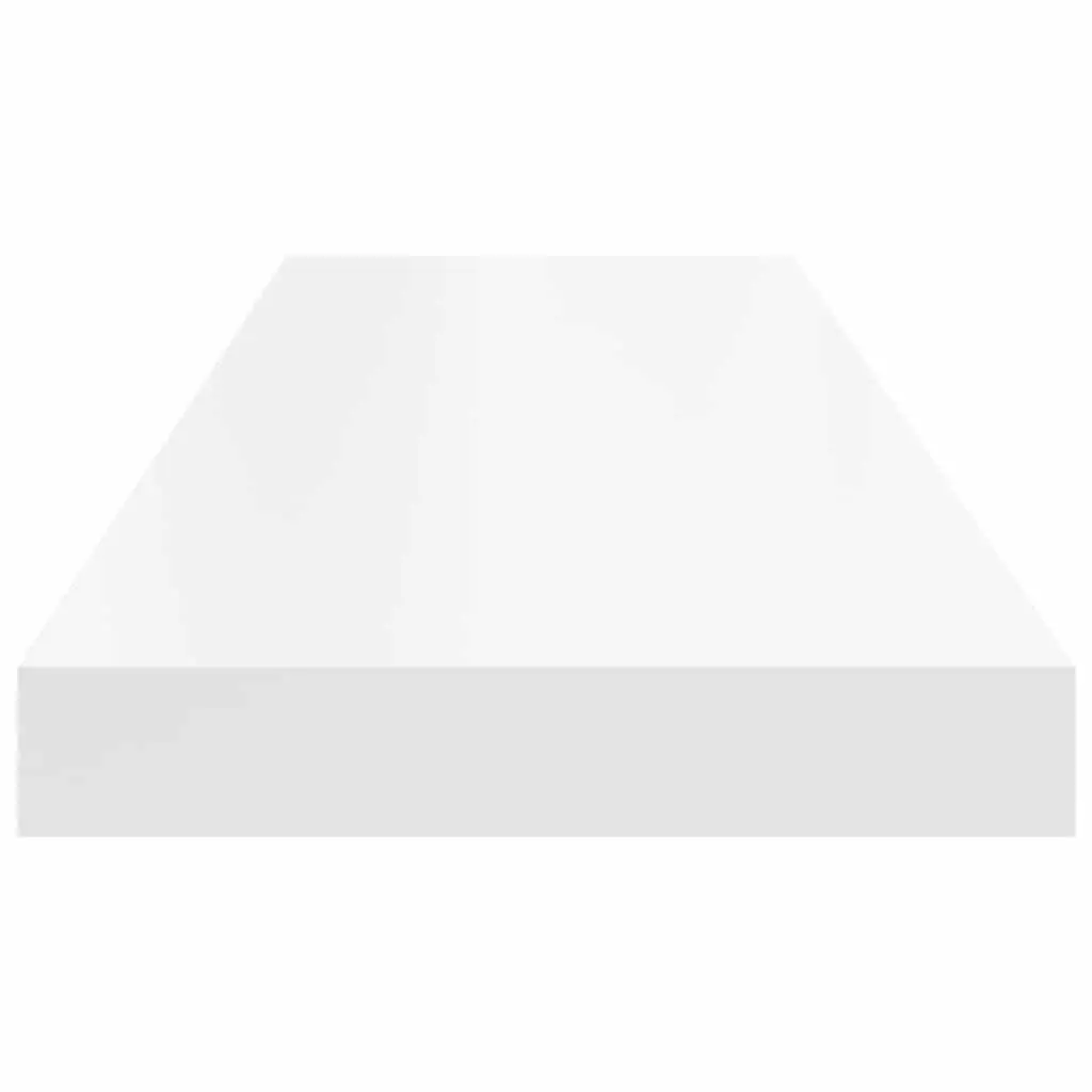 Floating Wall Shelves, 80x23.5x3.8 cm, 2 Pieces White