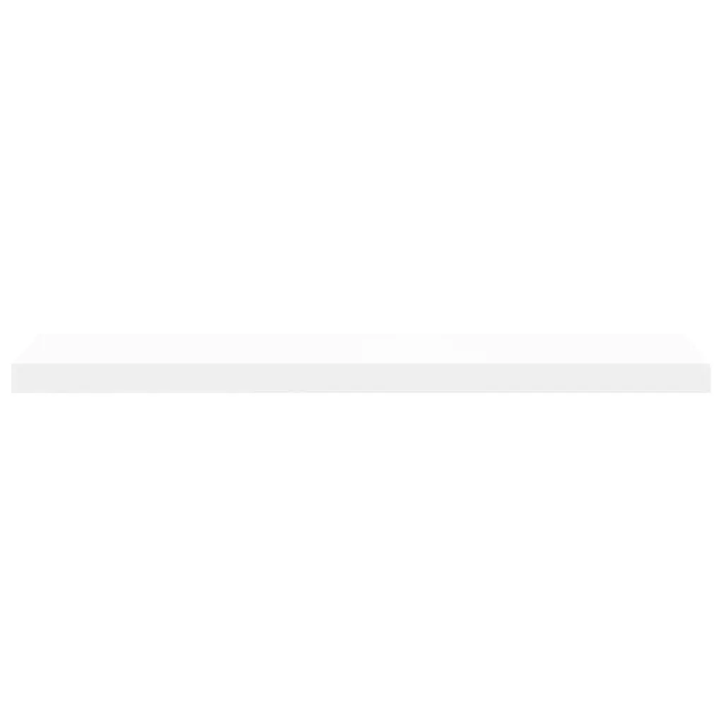 Floating Wall Shelves Home Storage Decor Organizer 2 Piece White
