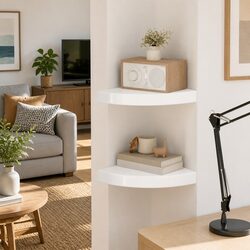 Specifications for Floating Corner Wall Shelves Set