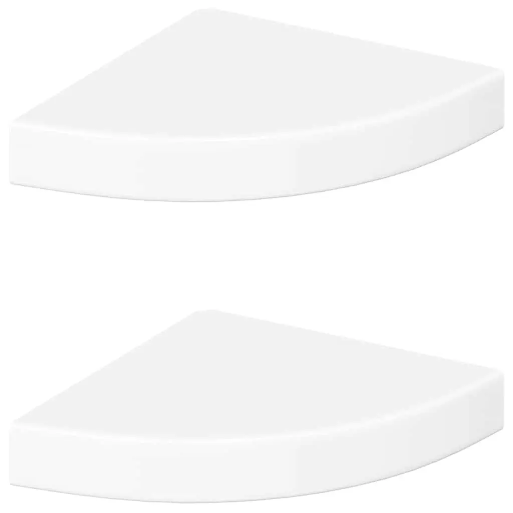 Floating Corner Wall Shelves Set
