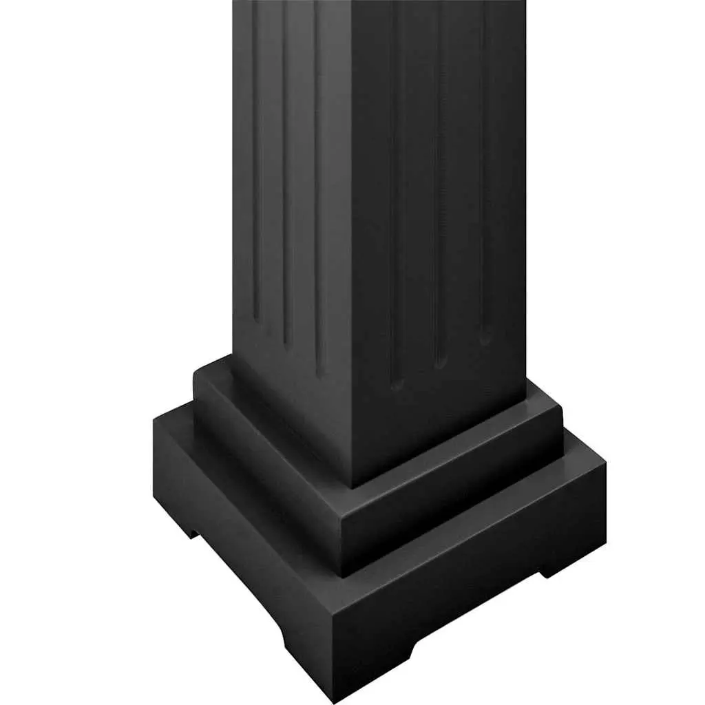 Black Square Plant Stand