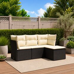 Specifications of the 4 Piece Modular Rattan Sofa Set