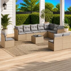 Specifications of 11 Piece Modular Garden Sofa Set