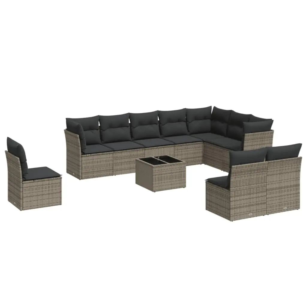 11-Piece Modular Garden Sofa Set