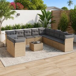 12 Piece Outdoor Garden Sofa Set Specifications and Details