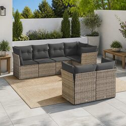 Garden Sofa Set 7 Pieces: Specs and Features Overview