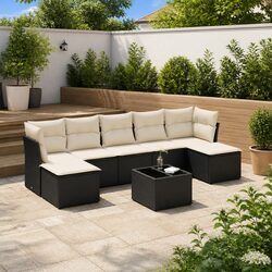 Specifications of 8 Piece Modular Garden Sofa Set