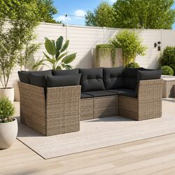 6-Piece Garden Sofa Set: Dimensions and Specs Inside