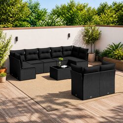 10 Piece Modular Garden Sofa Set Specifications