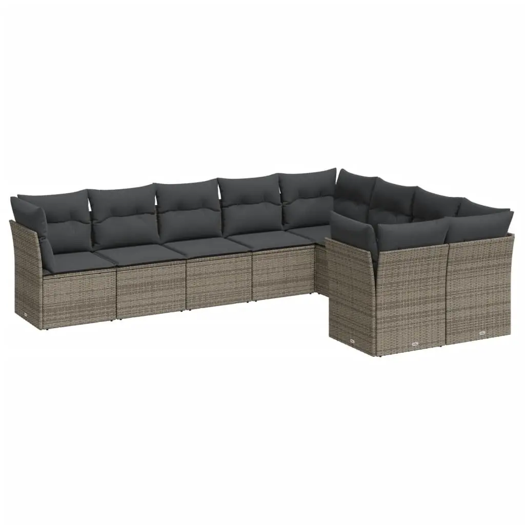 9-Piece Modular Garden Sofa Set