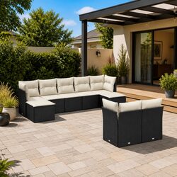 9-Piece Outdoor Garden Sofa Set: Specs & Features