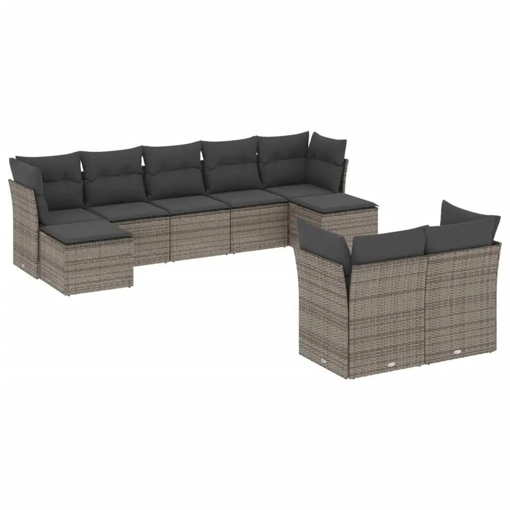 9-Piece Outdoor Garden Sofa Set