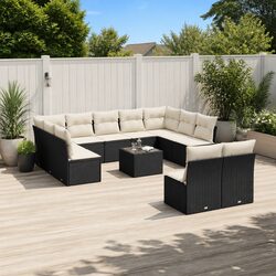 12 Piece Garden Sofa Set Specifications - Modular and Weather-Resistant