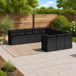 11-Piece Outdoor Sofa Set Dimensions and Specs
