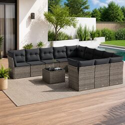 Garden Sofa Set 12 Pieces: Specifications and Features