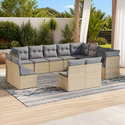 12-Piece Outdoor Garden Sofa Set Specifications