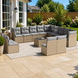 14-Piece Outdoor Garden Sofa Set – Specifications and More