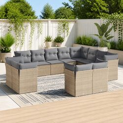 Specifications for 12-Piece Outdoor Sofa Set