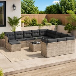 Specifications of the 13 Piece Modular Garden Sofa Set