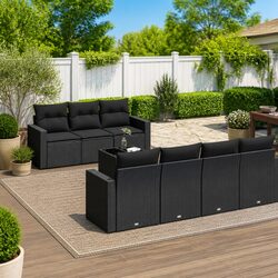8 Piece Outdoor Sofa Set: Specs and Features Overview