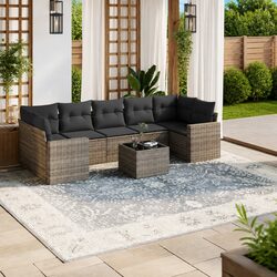 Detailed Specifications of 8-Piece Outdoor Sectional Sofa Set