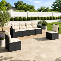 Specifications of 6-Piece Outdoor Sectional Sofa Set