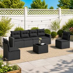 7 Piece Garden Sofa Set - Specs and Features Overview
