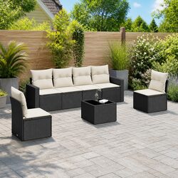 Detailed Specifications for 7-Piece Garden Sofa Set