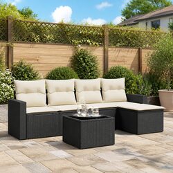 Black Outdoor Sectional Sofa Set - Specs and Features