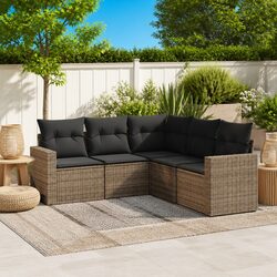 5 Piece Garden Sofa Set - Dimensions and Features Included
