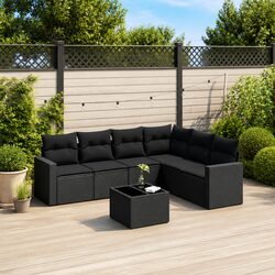 Specifications of 7-Piece Outdoor Sectional Sofa Set