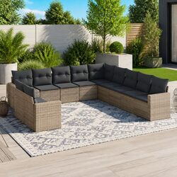 Detailed Specifications of the 11 Piece Garden Sofa Set