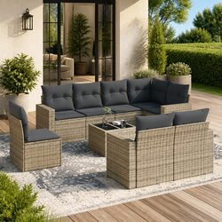 9 Piece Modular Garden Sofa Set Specifications