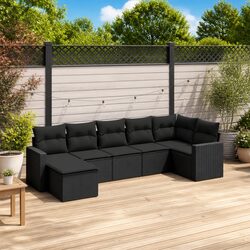 7-Piece Outdoor Sofa Set: Dimensions and Features