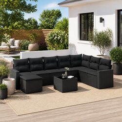 Specifications of the 9-Piece Outdoor Sofa Set
