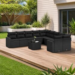 Detailed Specifications of 11-Piece Outdoor Sectional Sofa Set