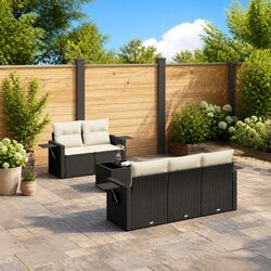 Garden Sofa Set 6-Piece: Specifications and Details