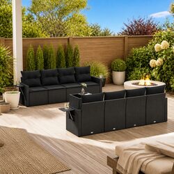 9-Piece Garden Sofa Set - Specifications and Features