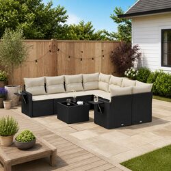 Specifications of 9 Piece Outdoor Sofa Set with Storage