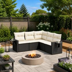 Specifications of 5-Piece Outdoor Garden Sofa Set