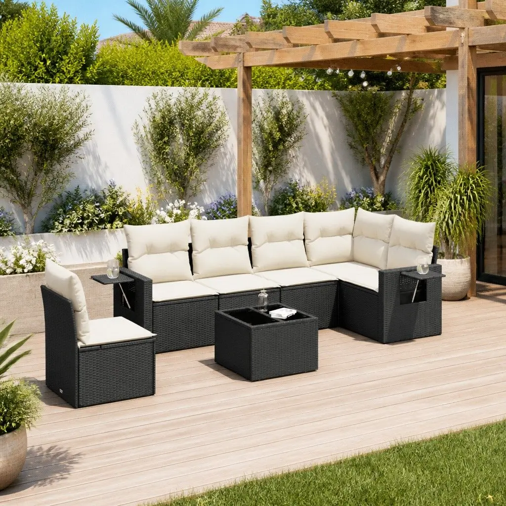 7 Piece Modular Garden Sofa Set